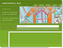 Tablet Screenshot of greenshell.biz